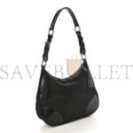PRADA TESSUTO NYLON VITELLO HOBO NERO BLACK (31*23*11cm) - Image 2