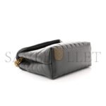 YSL LOULOU SMALL IN QUILTED LEATHER 494699DV7271112 (23*17*9cm) - Image 3