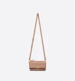 Blush Soft Cannage Crossbody Bag for Women - Image 5