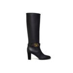 VALENTINO VLOGO SIGNATURE CALFSKIN BOOT 75MM 5W0S0KR5SGQ_0NO