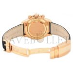 ROLEX DAYTONA ROSE GOLD 40MM IVORY CREAM DIAL WATCH 116515LN - Image 3