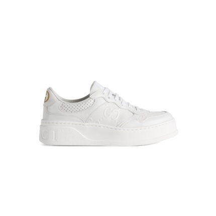 GUCCI WOMEN'S GG EMBOSSED TRAINER 670408
