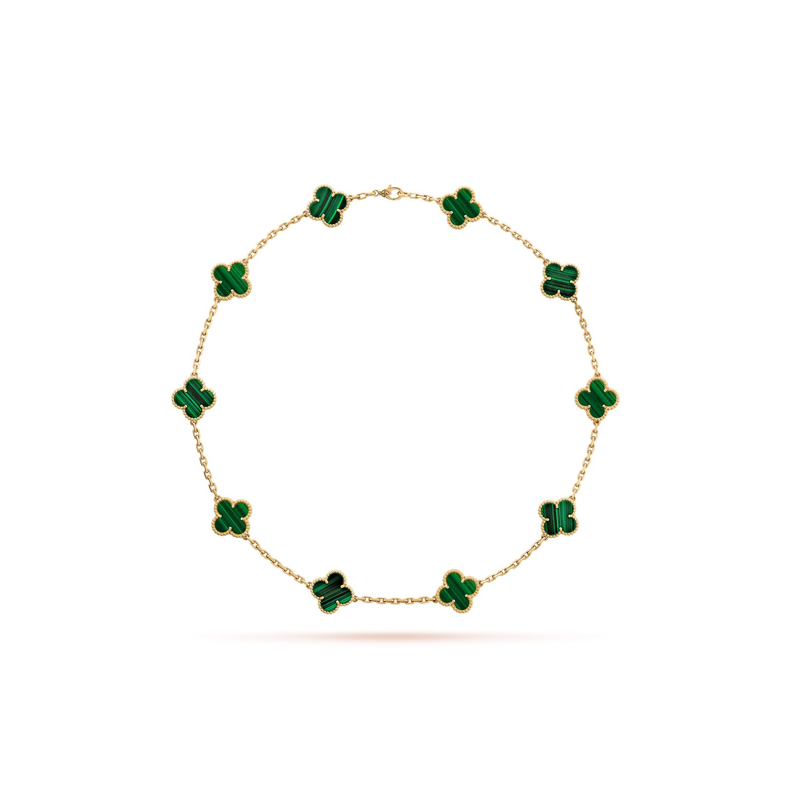 97ef7d9d55b65509c166c77e9f6f1f29a8e3e8cb VAN CLEEF ARPELS VINTAGE ALHAMBRA NECKLACE, 10 MOTIFS VCARO3QJ00 - Image 1