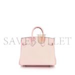 HERMES MASTER ROSE SAKURA SWIFT BIRKIN 25 SILVER BUCKLE 1487913 (25*20*13cm) - Image 2
