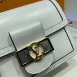 Louis Vuitton Smooth Calfskin Leather Mini Dauphine M55836 M55837 - Image 4