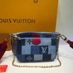 Louis Vuitton Monogram Denim Canvas Multi Pochette Accessoires M44990 - Image 2