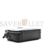 PRADA SAFFIANO TRAVEL MENS BRIQUE CROSSBODY BAG BLACK (19*13*6cm) - Image 3