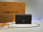 Louis Vuitton Monogram Canvas Flore Chain Wallet M67404 M67405 - Image 2