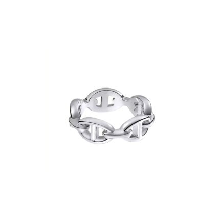 HERM�S PARIS CHAINE D'ANCRE ENCHAINEE RING