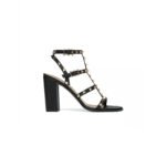 VALENTINO ROCKSTUD ANKLE STRAP SANDAL 90MM 5W2S0749VBP_0NO