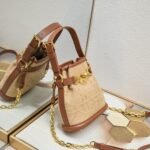 Women’s fashionable shoulder crossbody bucket bag - Image 2