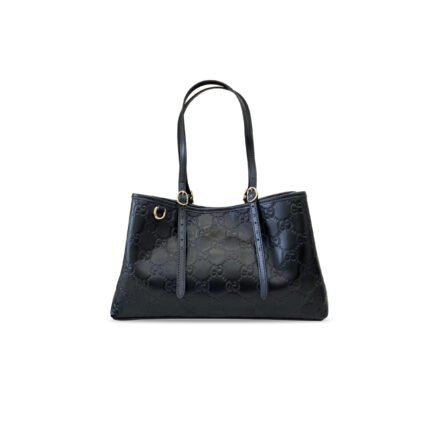 GUCCI GG EMBLEM SMALL TOTE BAG ��815214 (30*18*11cm)