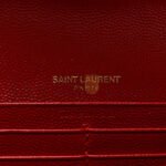 YSL CASSANDRE MATELASS� LARGE FLAP WALLET IN GRAIN DE POUDRE LEATHER�372264BOW016805 (19*11*3cm) - Image 5