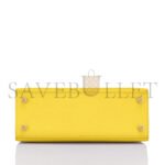 HERM�S MASTER KELLY 25 LEMON YELLOW EPSOM GOLD HARDWARE (25*17*7cm) - Image 5