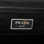 PRADA RE-NYLON TESSUTO SAFFIANO MEDIUM BACKPACK BLACK (29*28*15cm) - Image 5