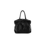 PRADA NAPPA FRILLS TOTE BLACK (39*32*15cm)