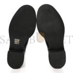 PRADA RE-NYLON SPAZZOLATO ROIS METAL TRIANGLE LOGO TALL 50MM COMBAT BOOTS 38.5 BLACK - Image 4