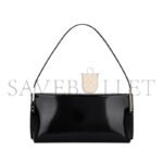 YSL SUZANNE RIGID SHOULDER BAG IN SHINY LEATHER�741637AAB9H1000 (30*14*4cm) - Image 2