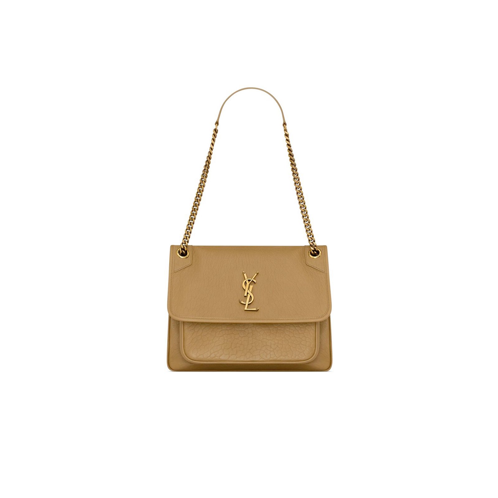 a1af9a92d659902bff103511cf5b9b1c5e1b416e YSL NIKI MEDIUM IN GRAINED LAMBSKIN 633158477102 (28*20*8.5cm) - Image 1