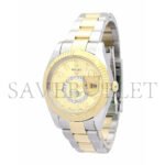 ROLEX SKY-DWELLER 42MM GOLD DIAL WATCH 326938 - Image 2