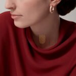CARTIER LOVE�HOOP EARRINGS, MEDIUM MODEL, PAVED N8515192 - Image 2
