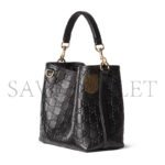 GUCCI GG EMBLEM SMALL BUCKET BAG ��815118AAFDV1000 (19*18*11cm) - Image 4