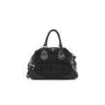 PRADA NYLON QUILTED 24H SATCHEL BLACK (34*23*16cm)