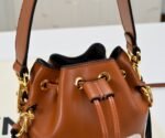 Ladies Fashion Classic Bucket Bag - Image 4