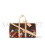 LOUIS VUITTON MURAKAMI LV X TM KEEPALL BANDOULI�RE 45 M14182 (45*27*20cm) - Image 2