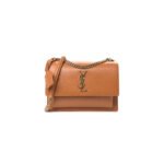 YSL SUNSET MEDIUM CHAIN BAG IN SMOOTH LEATHER 422906858665 (22*16*6.5cm)