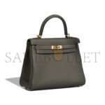 HERM�S MASTER KELLY 25 TOGO VERT DE GRIS (25*17*7cm) - Image 2