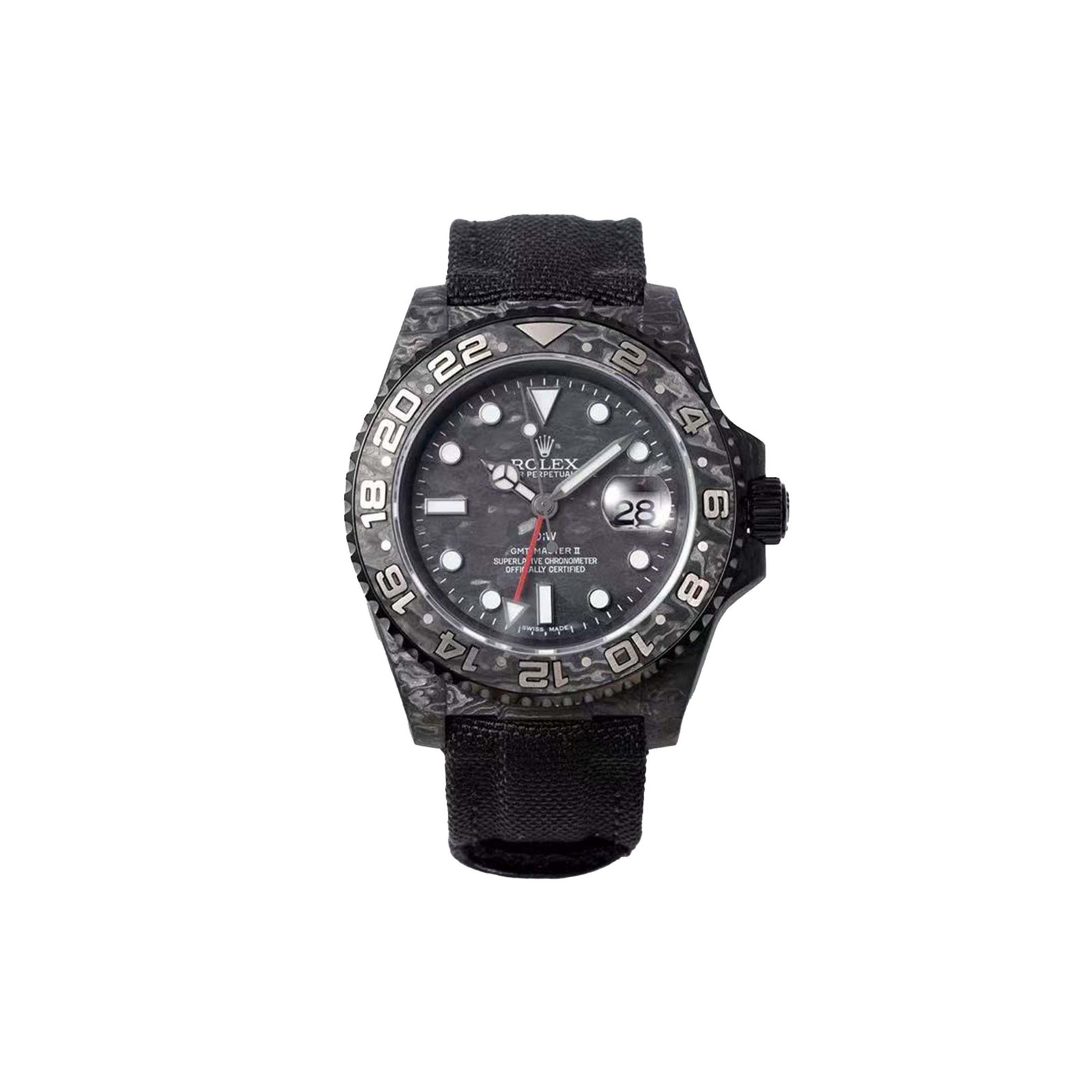 a3b467a3f5410d49922d66521ca79ea68533ef0d ROLEX GMT-MASTER II DIW ALL BLACK WATCH 116710 - Image 1