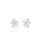 VAN CLEEF ARPELS FLOWERLACE EARRINGS VCARP05100