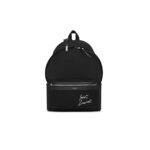 YSL SAINT LAURENT EMBROIDERED CITY BACKPACK IN CANVAS 534968FAAVV1070 (31*41*22cm)