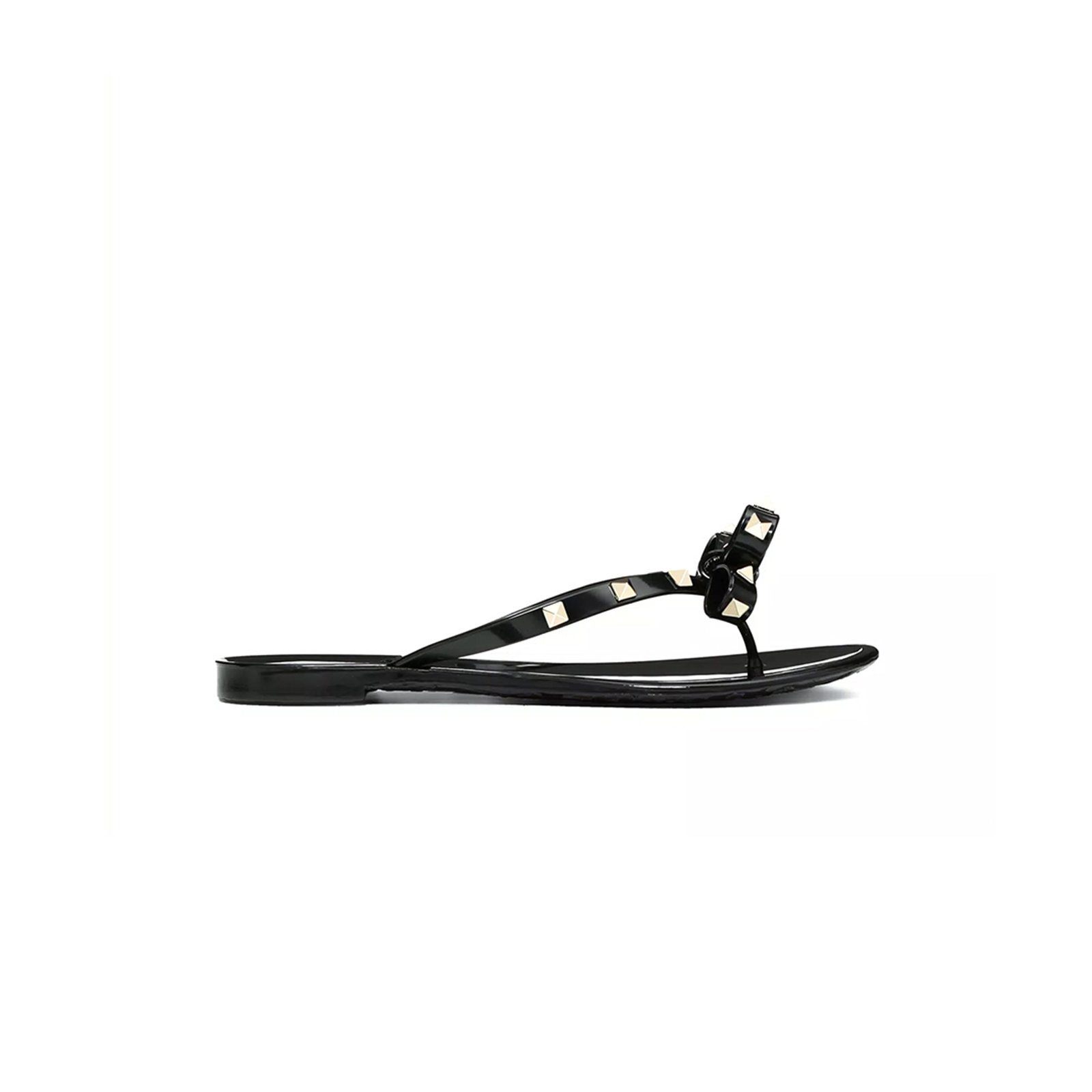 a4a89bc826f399b71708d40df369fe6665b20d91 VALENTINO ROCKSTUD RUBBER SLIPPER 5W2S0552PVS_0NO - Image 1