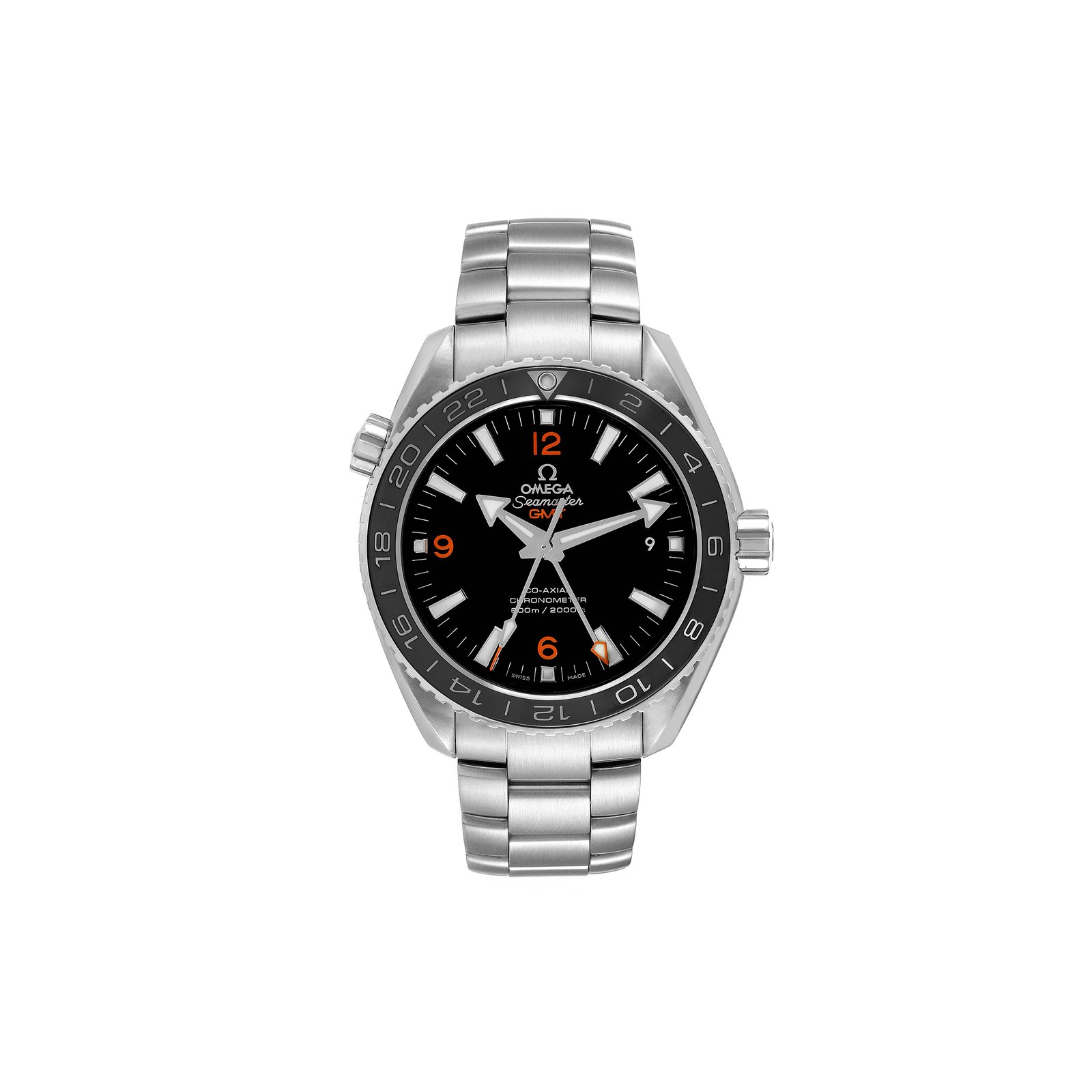 a515505207e7d7530d58d9f5ce04a5a21f4e44f3 OMEGA SEAMASTER PLANET OCEAN GMT 600M WATCH 232.30.44.22.01.002 - Image 1