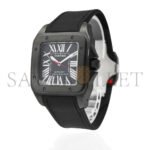 CARTIER SANTOS DE CARTIER 100 CARBON AUTOMATIC LARGE MODEL WATCH WSSA0006 - Image 2