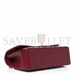 CHANEL MEDIUM CAVIAR QUILTED FLAP BURGUNDY (25.5*15.5*6.5cm) - Image 3