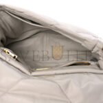 PRADA NAPPA PADDED SYSTEM PATCHWORK BAG WHITE (23*17*8cm) - Image 4