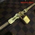 Louis Vuitton Damier Ebene Canvas Keepall Bandouliere 55 N41414 - Image 5