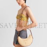 PRADA PRADA ARQU� CROCHET SHOULDER BAG 1BC194 (22.5*18.5*6cm) - Image 2