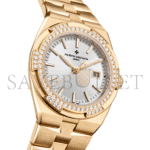 VACHERON CONSTANTIN OVERSEAS QUARTZ 33 MM PINK GOLD WATCH 1225V/200R-H031 - Image 5