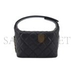 CHANEL 25C HOBO LUNCH BOX BAG BLACK AS0622 (21.5*19*6cm) - Image 3