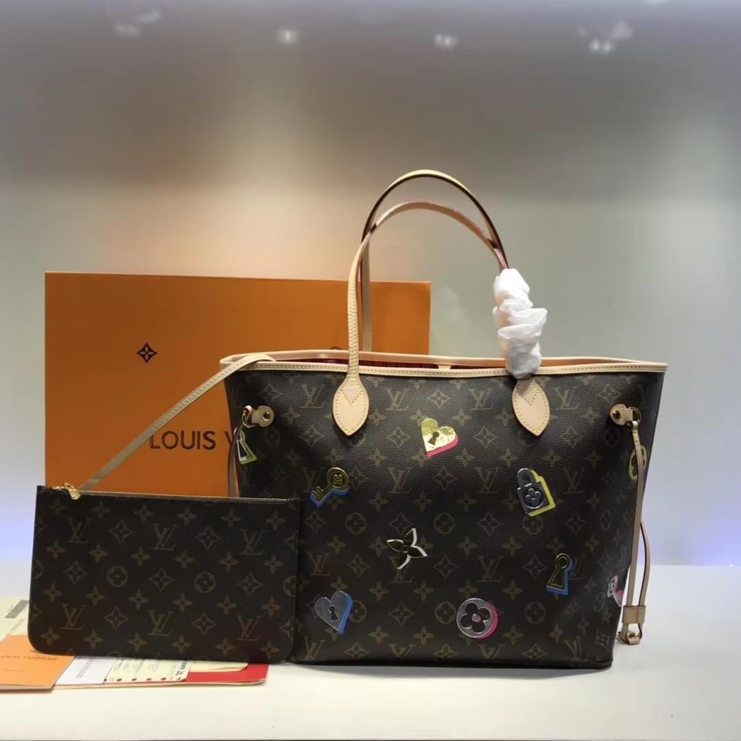a7c6aac92c2ec391e1495482054b77757ced71dd Louis Vuitton Monogram Canvas Neverfull MM M44364 - Image 1