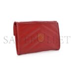 YSL CASSANDRE MATELASS� SMALL ENVELOPE WALLET IN GRAIN DE POUDRE LEATHER�414404358527 (13.5*9.5*3cm) - Image 2