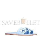 VALENTINO VLOGO CUT-OUT CALFSKIN SLIDE SANDAL 4W2S0IB0RLL_ZTL - Image 2