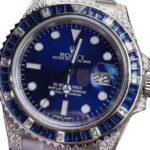 ROLEX SUBMARINER DIAMOND BEZEL WATCH 116659 - Image 2