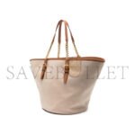 YSL LAURENT CABAS BAG IN DESERT DUST&BRICK�773704FAC7T9856 (47*30*25cm) - Image 2