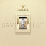 ROLEX LADY-DATEJUST 28 MM, OYSTERSTEEL AND WHITE GOLD WATCH 279174 - Image 2
