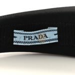 PRADA NYLON RE-NYLON HEADBAND BLACK - Image 3